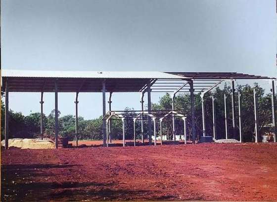 Ginásio da ASSEMIB em construção