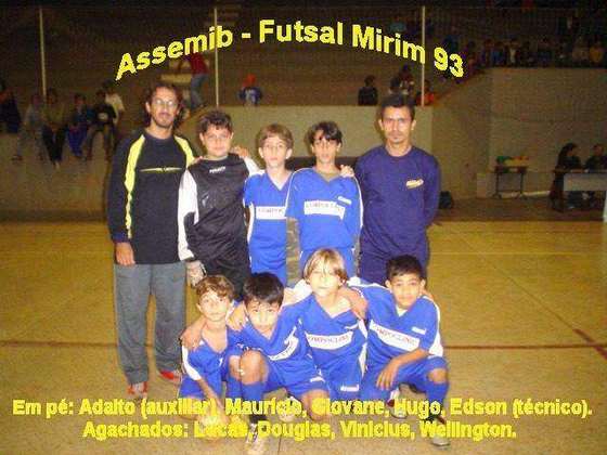Equipe Futsal Mirim ASSEMIB