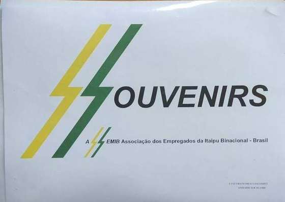 Primeira Logo da Itaipu Shop Souvenirs