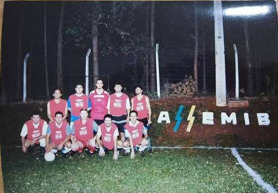 Equipe vice campeão dos jogos da integração de futebol suíço