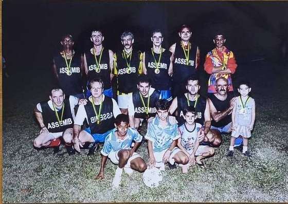Equipe terceira colocada na Copa Integração ASSEMIB