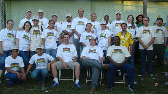 Equipe de colaboradores e Diretoria da ASSEMIB no evento do dia das crianças